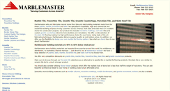 Desktop Screenshot of marblemaster.com